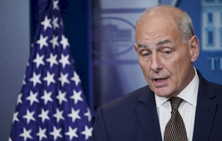 CNN：白宮幕僚長凱利數天內將請辭