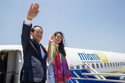 宋楚瑜出席APEC 女兒宋鎮邁將再陪同