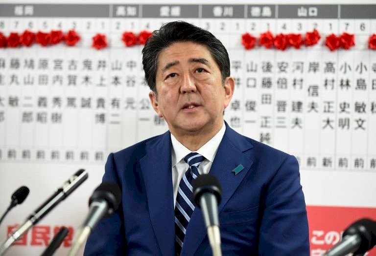 安倍啟程訪越 擬與習近平李克強會談