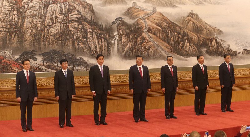 中共政治局常委王滬寧小檔案