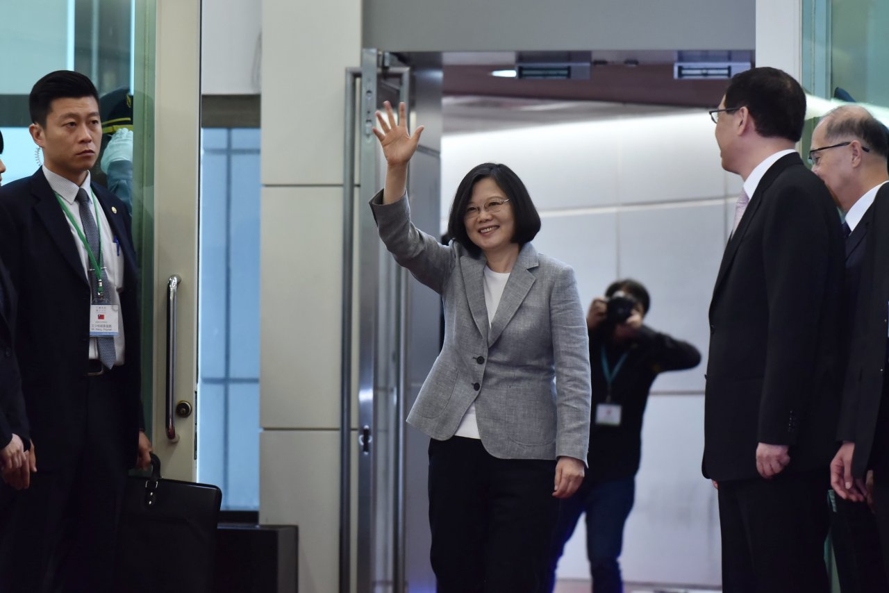 總統啟程訪南太平洋友邦 設定2目標