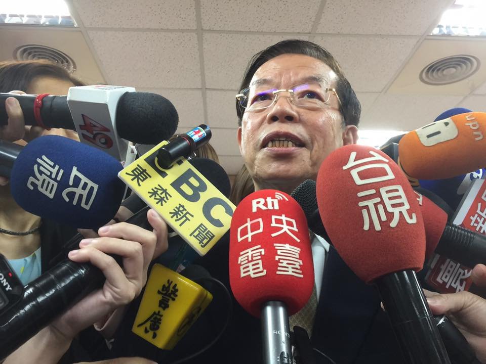 指禁核災區食品標準奇怪 謝長廷：很困擾