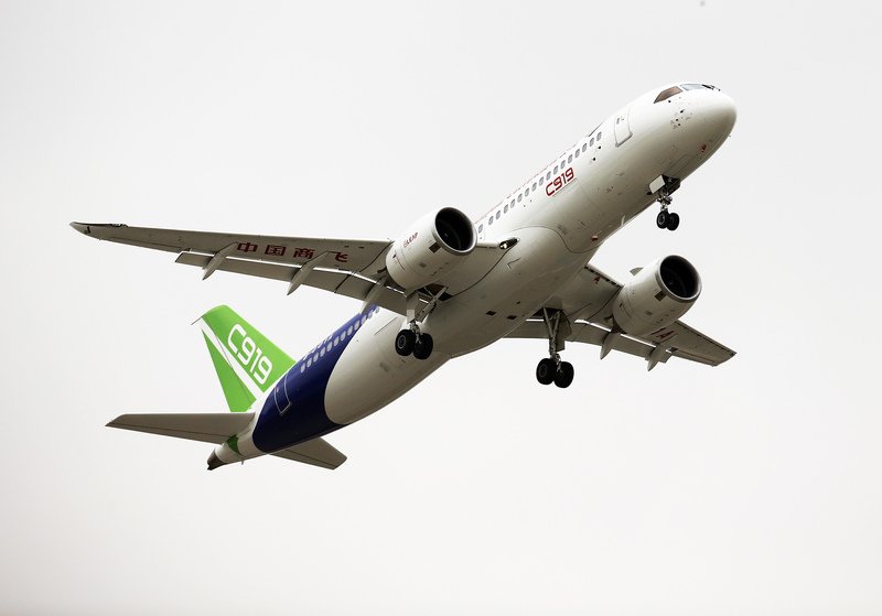 中國C919交付一再延後 航空命脈握在美國手中