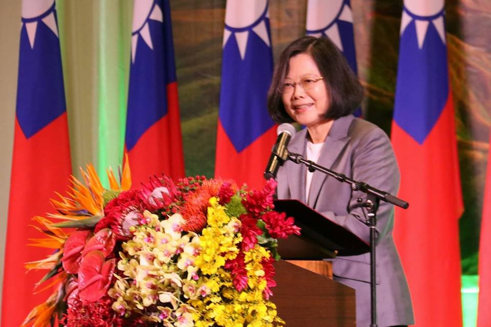 蔡總統關島僑宴 莫健：美國本該給台灣承諾
