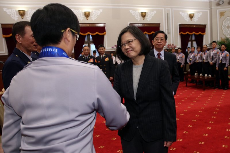 參與世界警消運動會 總統：替國際合作加分