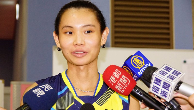 羽球球后 戴資穎坐滿週年