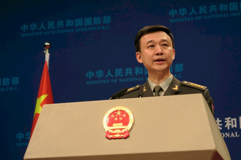 共機頻繞台 中國國防部：例行訓練