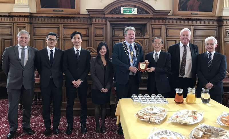 推再生能源合作 林永樂訪英東北林肯郡