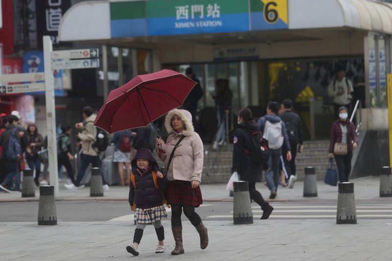 東北部降雨明顯 北台灣仍偏涼
