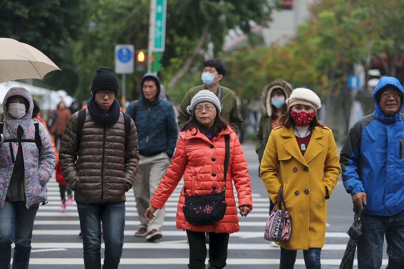 冷氣團耶誕報到 入夜低溫探14度