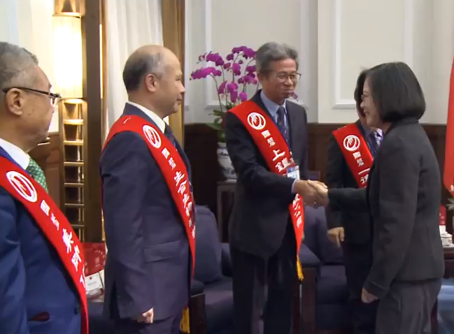 中小企業模式 總統：很多新南向國家羨慕