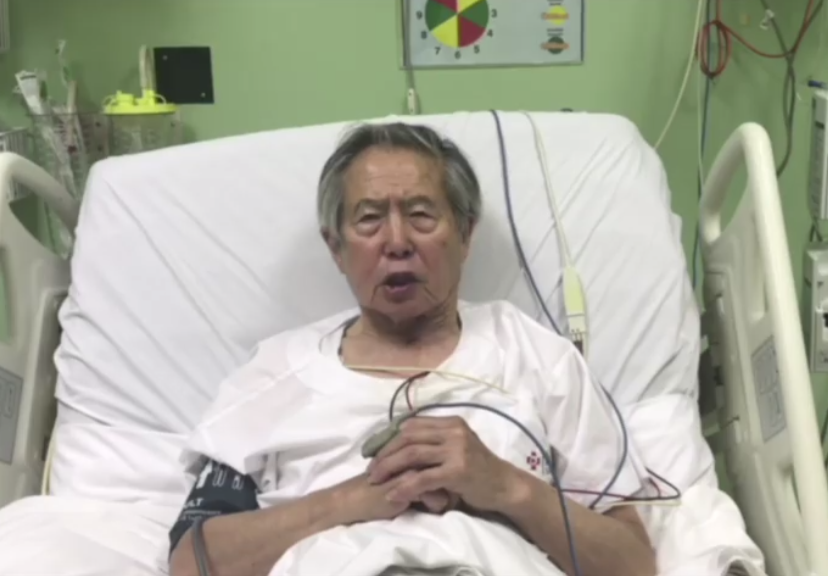 秘魯前總統藤森透過視頻懇求原諒