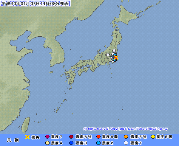 誤發強震警報 東京虛驚一場