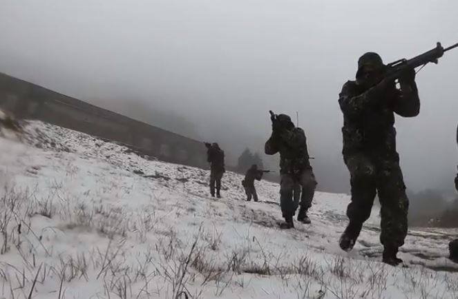 愈冷愈要操 陸軍官兵練戰力