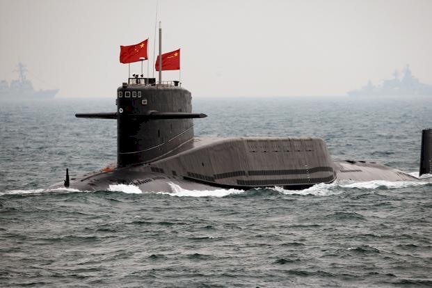 每日郵報：共軍093型核潛艦困自家陷阱 55官兵恐罹難