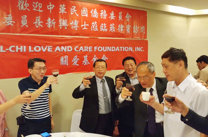 吳新興訪菲 將出席台商總會幹部交接