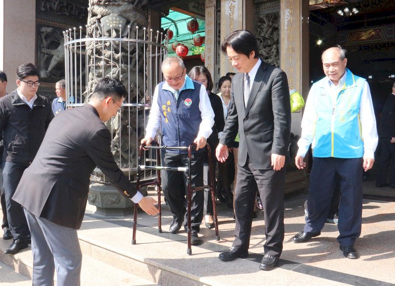 加薪補助 賴清德：公所臨時人員也納入
