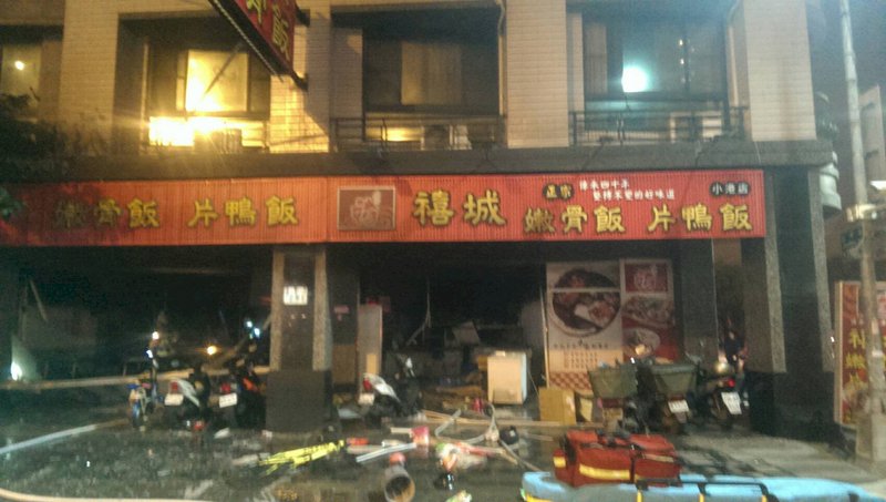 便當店氣爆威力驚人 震倒民眾釀19傷