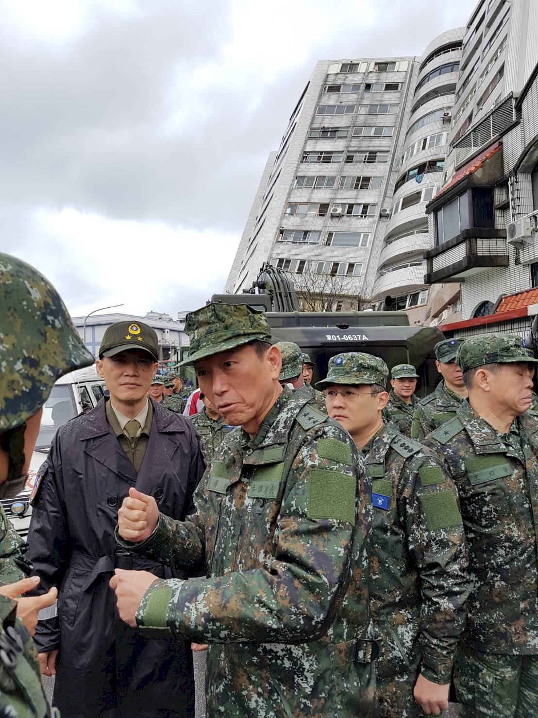 花蓮地震 軍方今出動486人次支援搜救