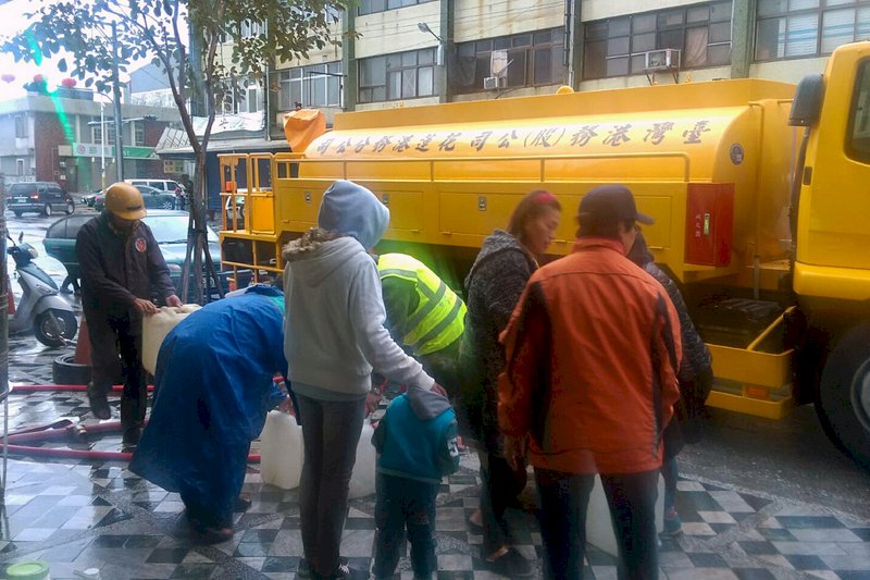 花蓮地震停水 預計下午4時全面復水