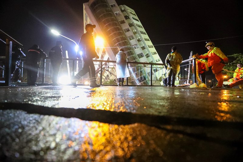 花蓮地震  雲門翠堤213室疑有生命跡象