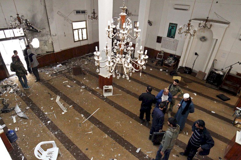 利比亞清真寺內炸彈爆炸 2死55傷