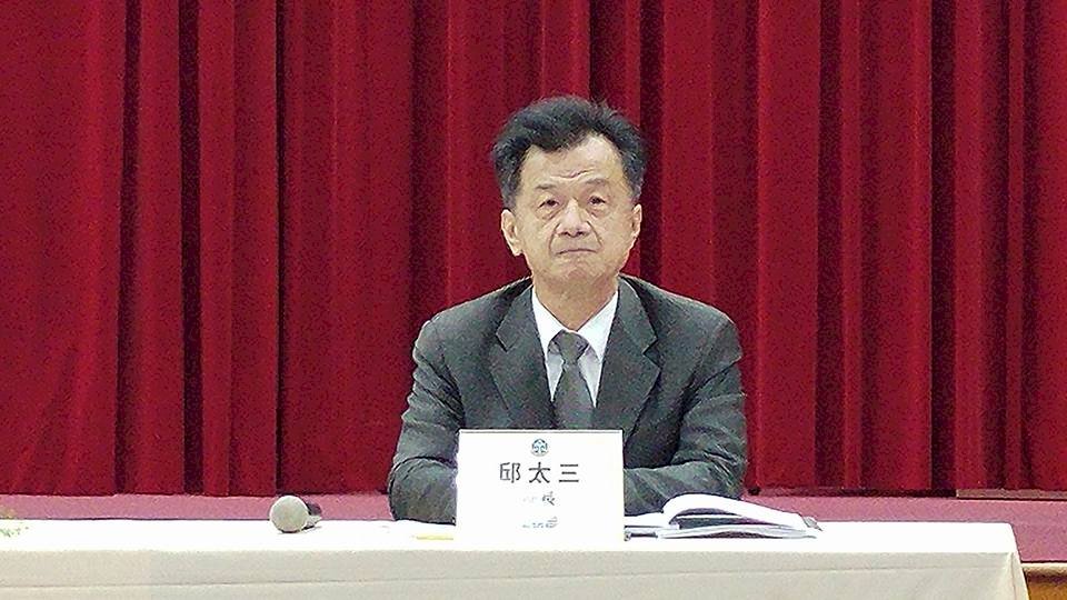 邱太三：期許扁在外活動與醫療相關