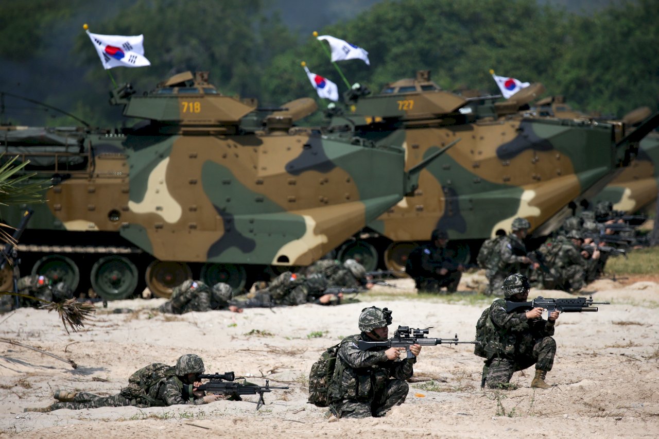 拜登拉攏盟友抗中 美韓敲定軍費分攤