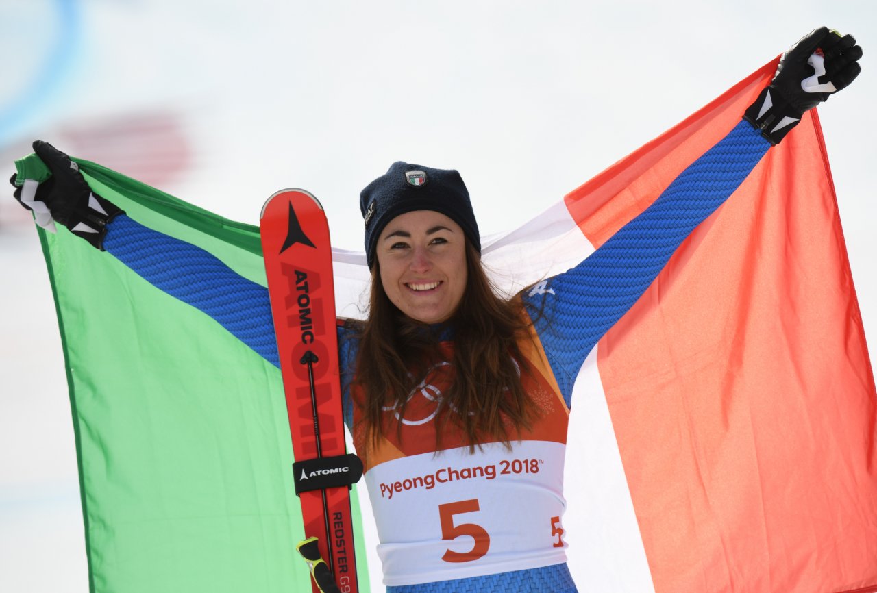 平昌冬奧女子滑降 義大利戈吉亞摘金