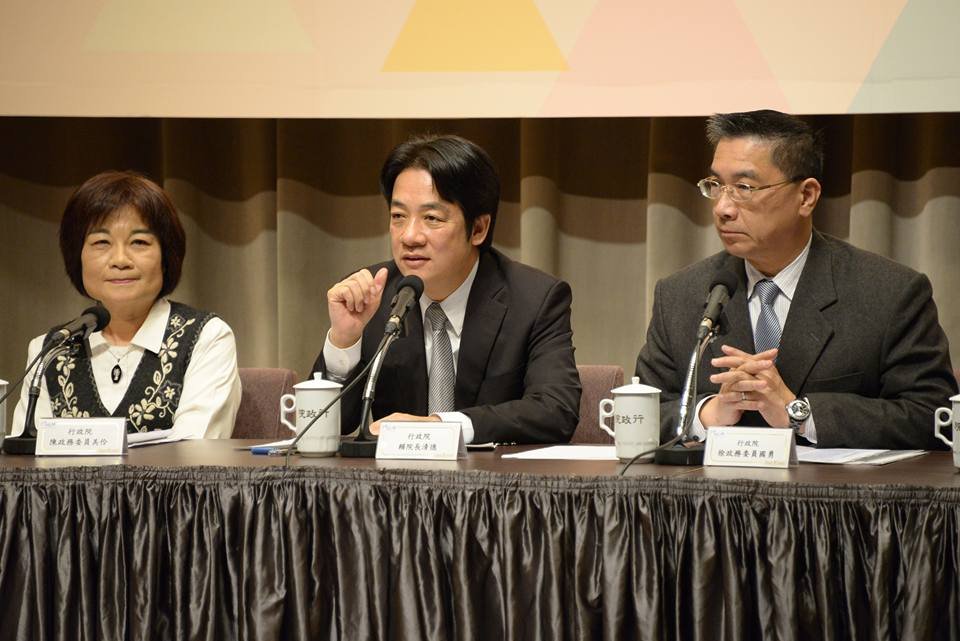 何時內閣改組 賴揆：時機成熟時對外公布