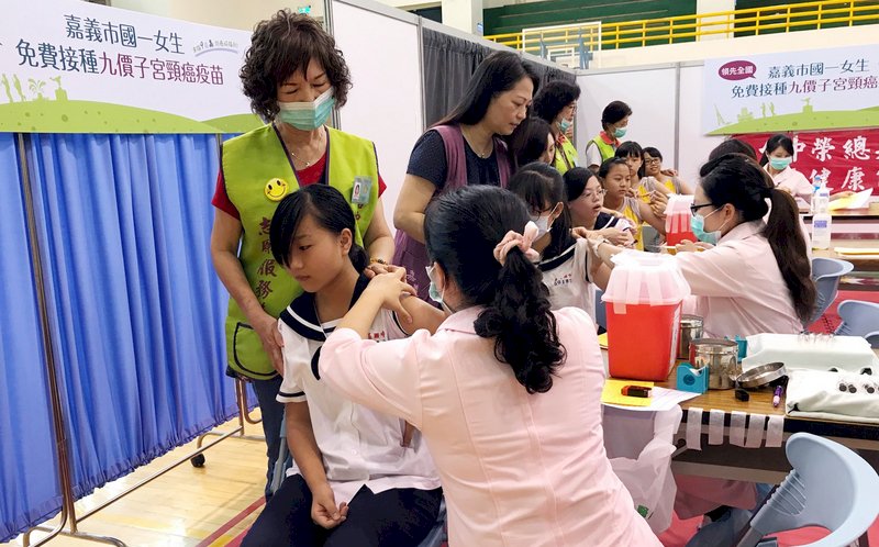子宮頸癌疫苗 9月起國一女全面施打