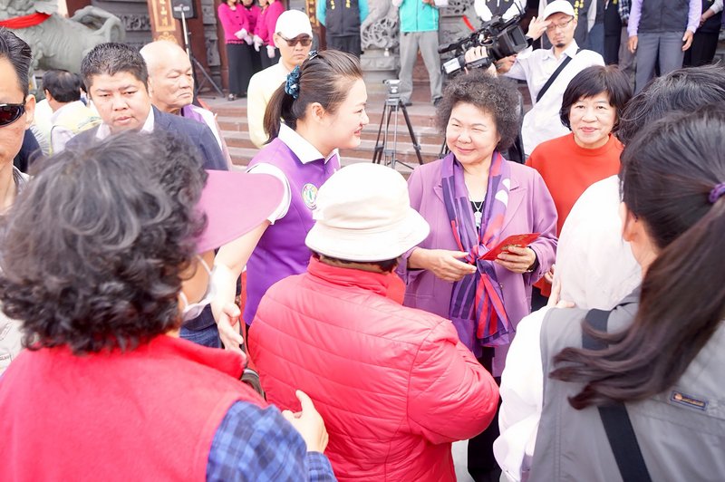 3月赴華府 陳菊：以市長及女性角度演講