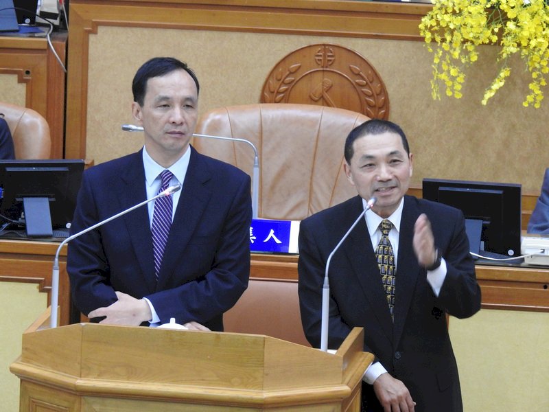 侯友宜請辭投入選舉 朱立倫肯定其能力