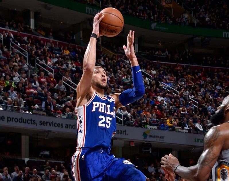 NBA 76人拉騎士下馬 順道向詹皇招手