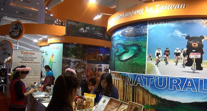 台美景美食前進印尼旅展 美麗花蓮吸睛