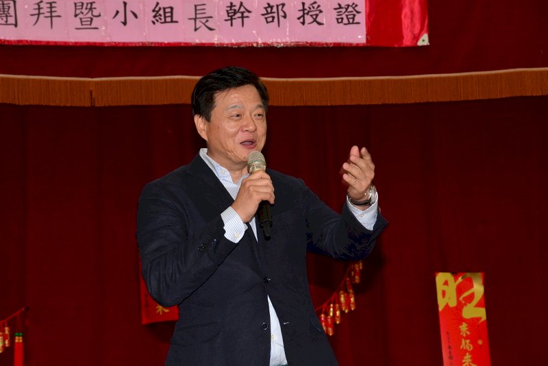 三訪周錫瑋  朱立倫：好朋友見面聊天