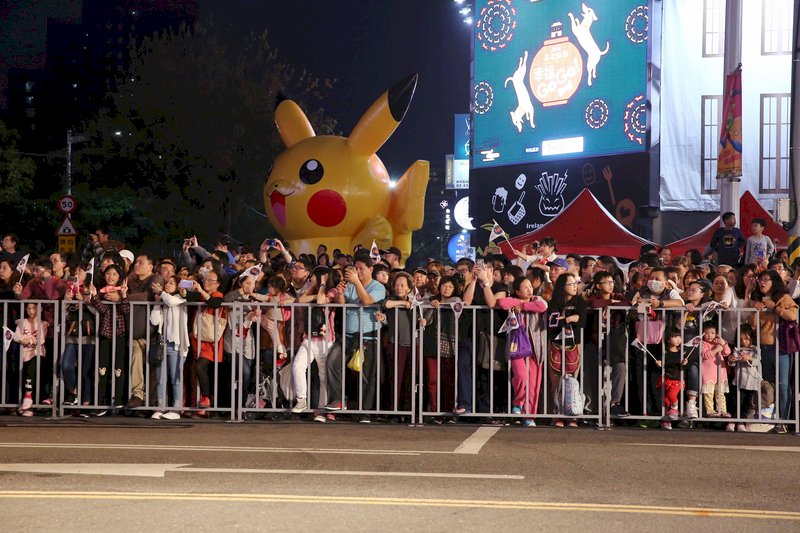 台北燈節閉幕 西門町周邊交通管制