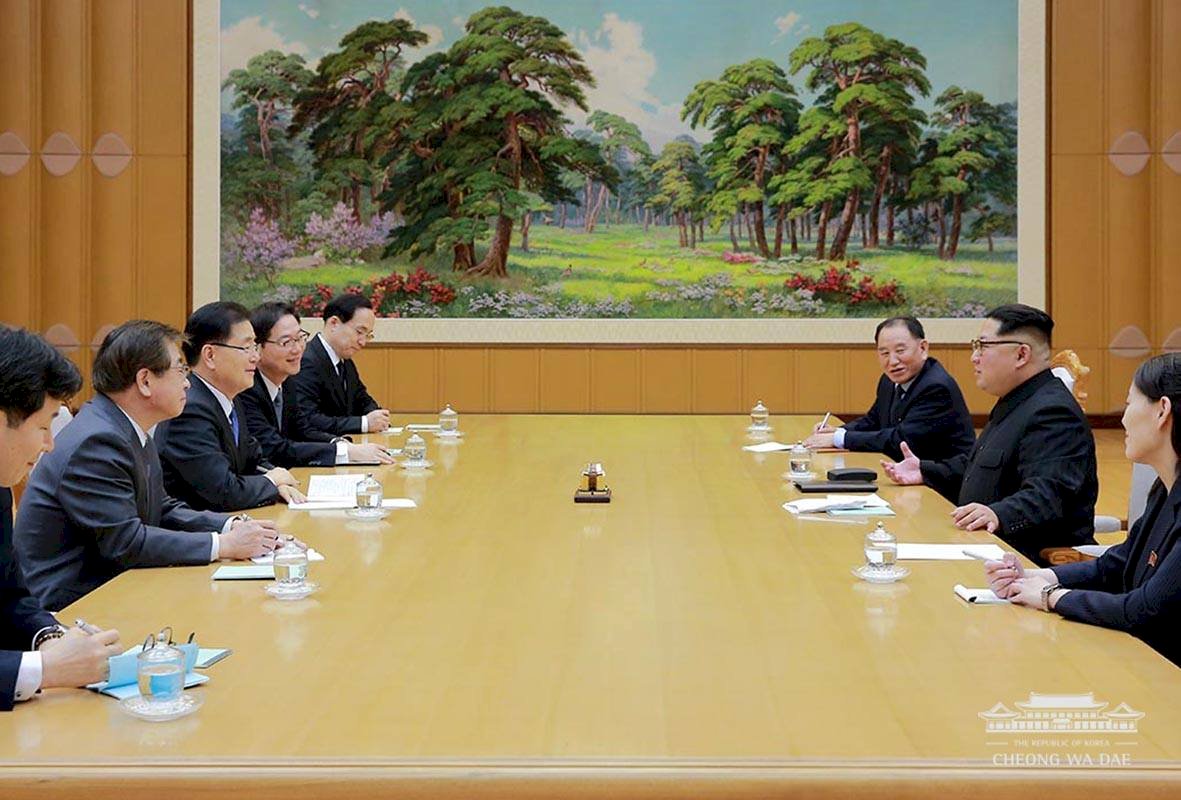 兩韓互動 平壤高規格接待南韓特使團
