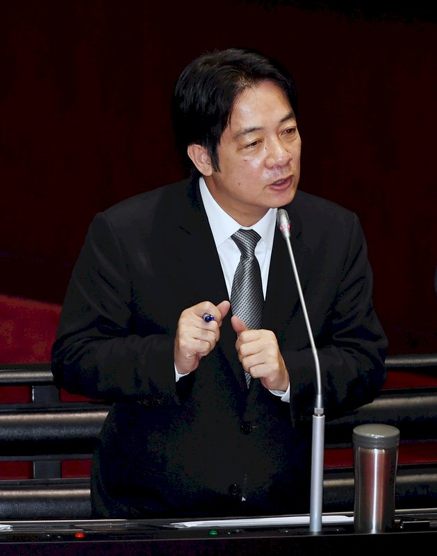 中國惠台政策 賴揆：最終目的是併吞台灣