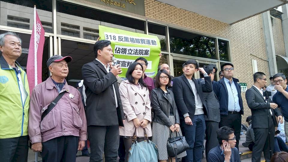 學運占立院無罪 陳為廷籲中國不要小看台灣