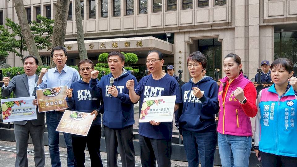 國民黨提起反核食公投 今送提案連署書