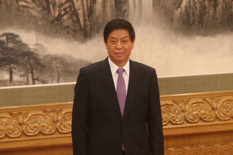 栗戰書當選中國全國人大委員長
