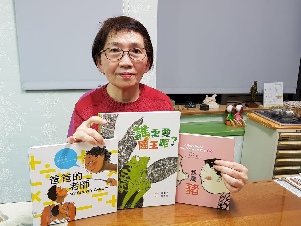 老靈魂頑童心 71歲陳美燕畫出繪本感動力