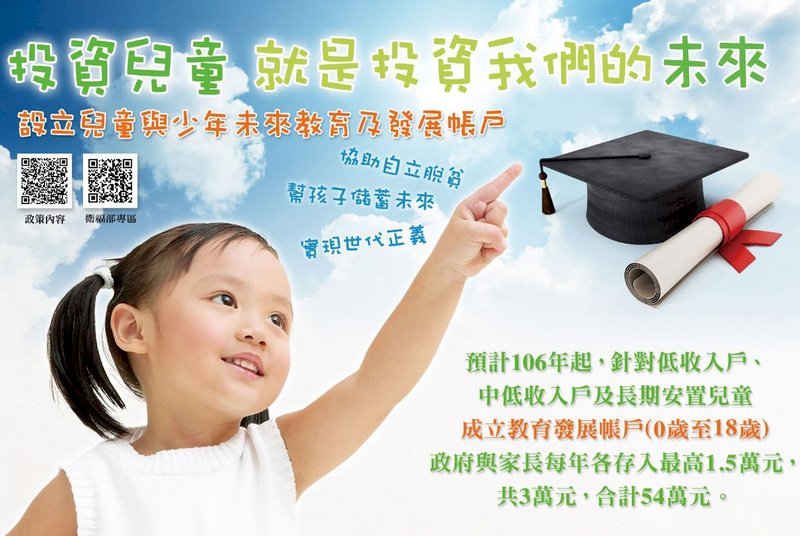 未來帳戶為脫貧 還需培力作後盾