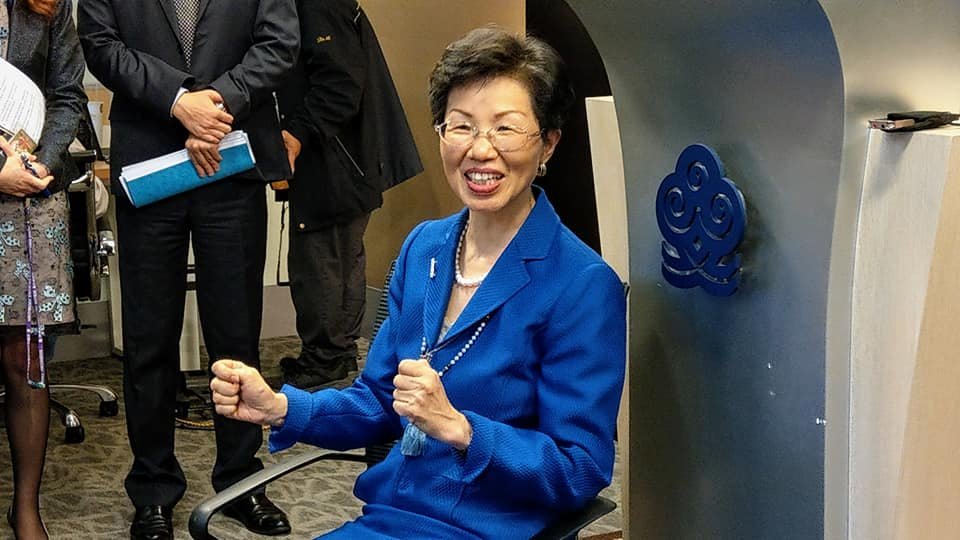 張小月接海基會董事長 盼與陳德銘會面