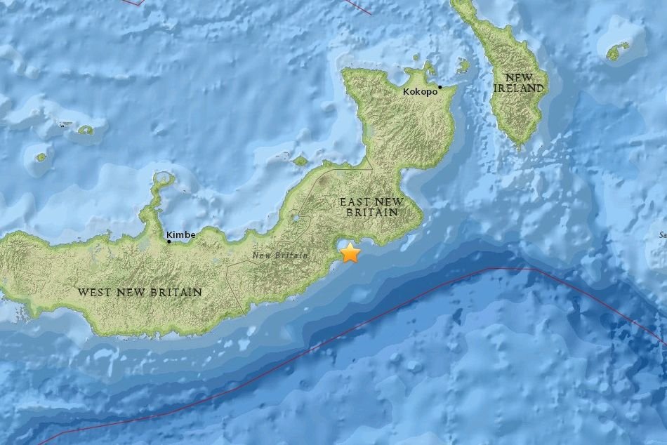 巴紐外海6.9強震 海嘯威脅已除