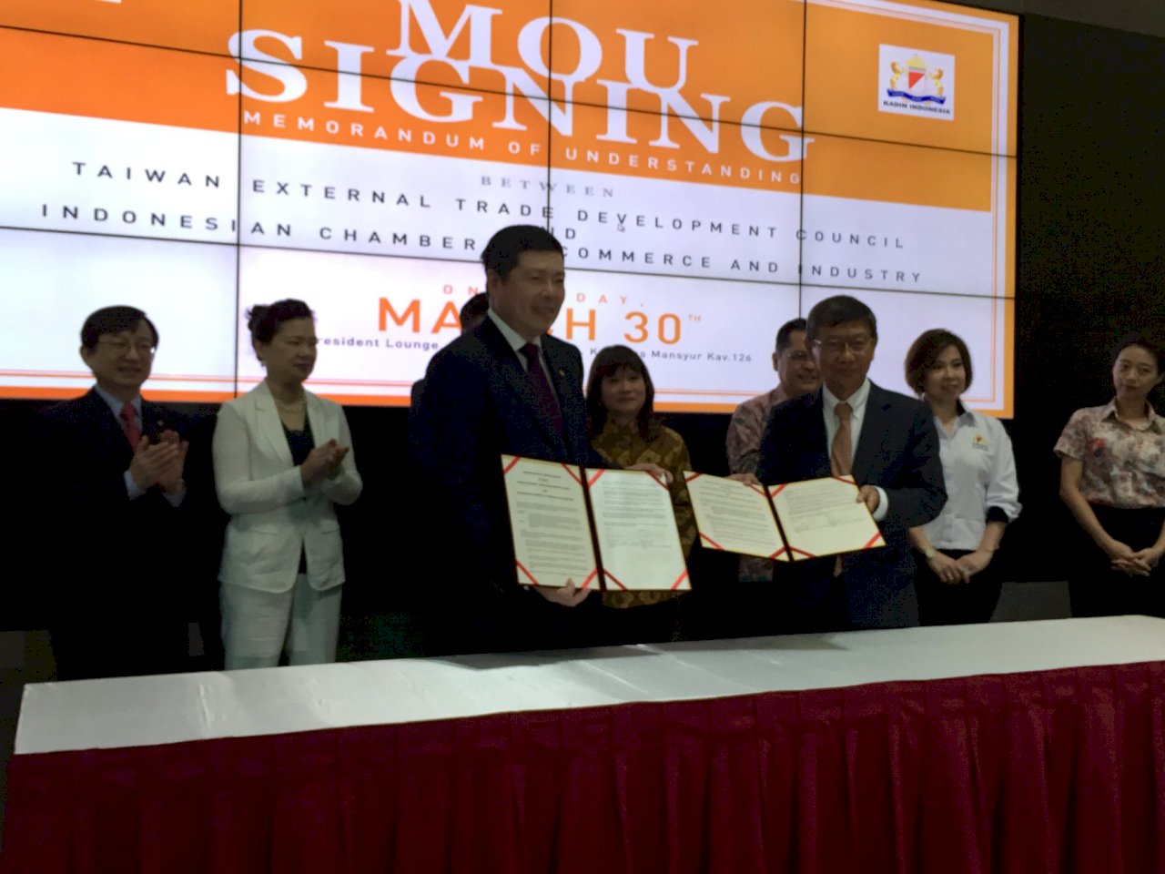 貿協攜手印尼商工總會 深化產業合作