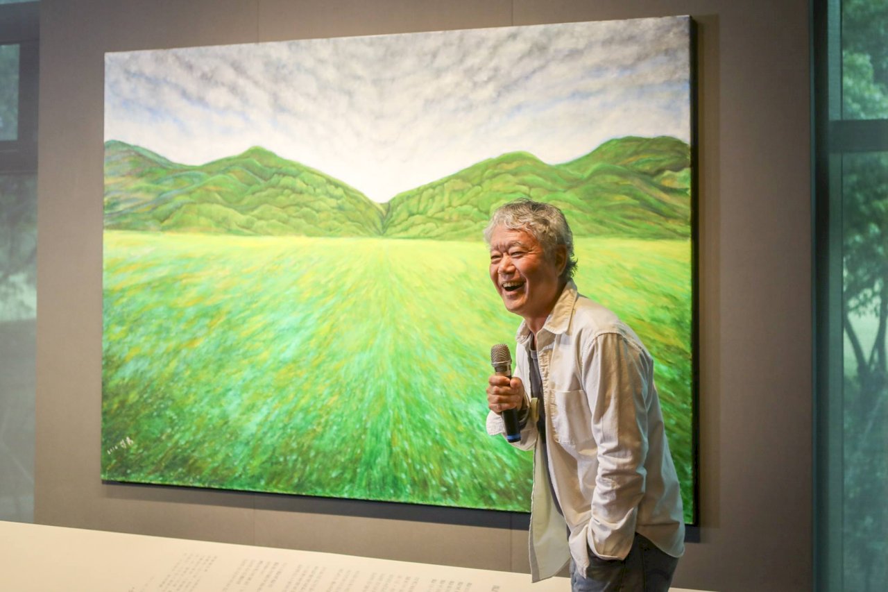 只看一幅畫！蔣勳「雲淡風輕」雲門藝廊展出