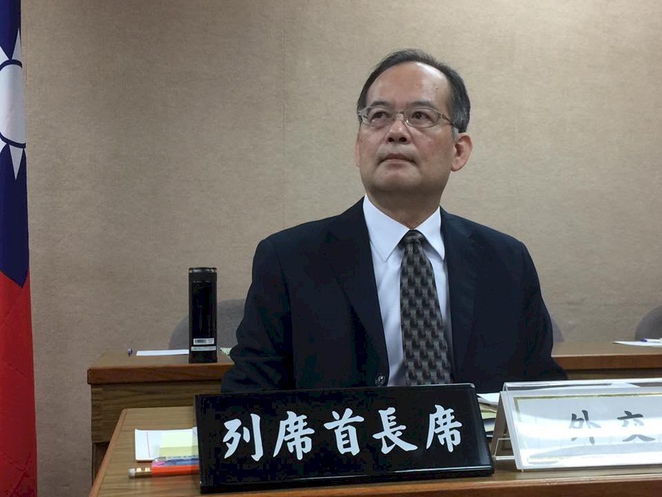 外交部政次章文樑請辭獲准  謝武樵接任
