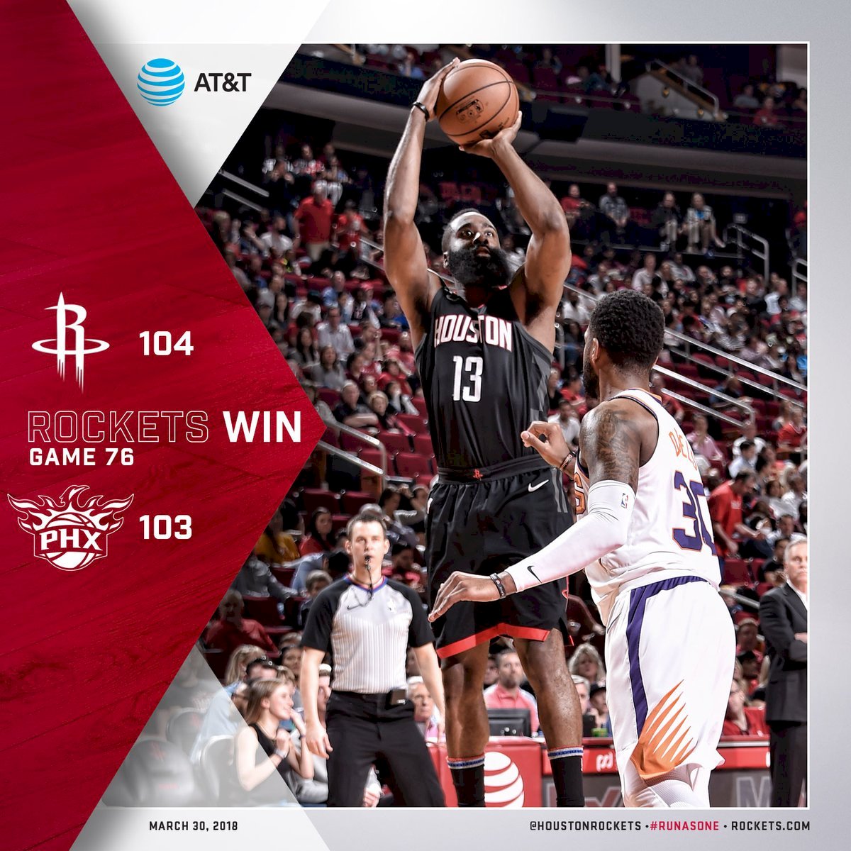 NBA格林3分建功 火箭逆轉勝